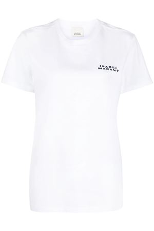White cotton Vidal T-shirt ISABEL MARANT | TS0103FAA2N44I20WH